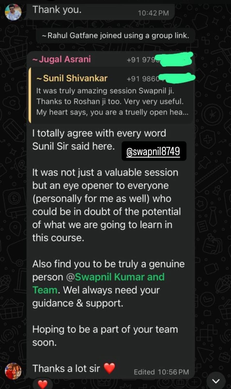 Student feedback 2