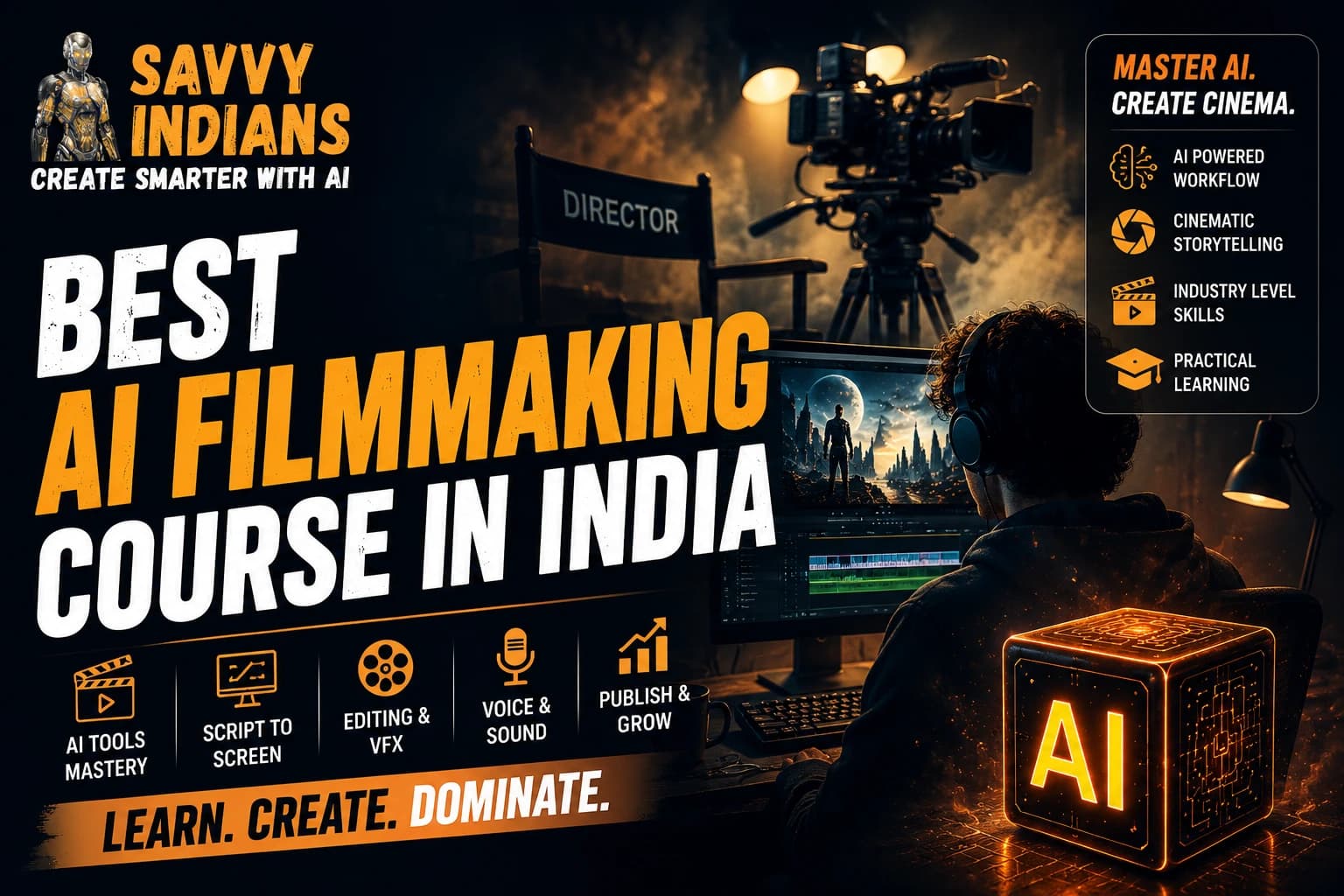 Best AI Filmmaking Course In India | Savvy Indians