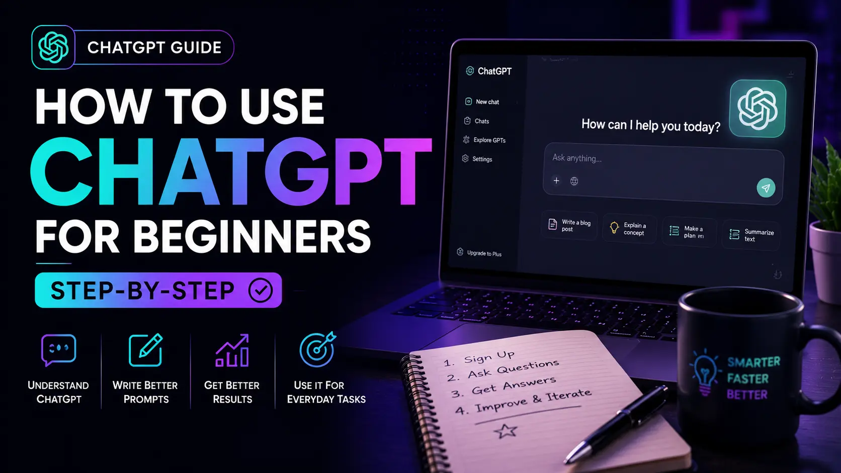 How to Use ChatGPT for Beginners (Step-by-Step)