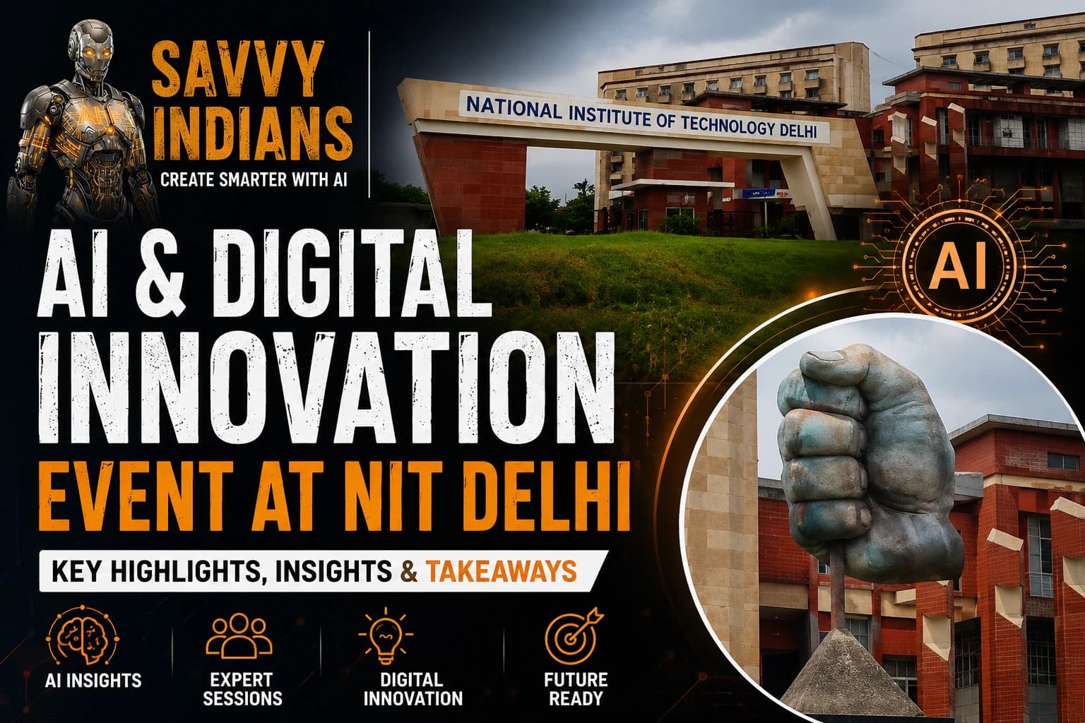 AI & Digital Innovation Event at NIT Delhi
