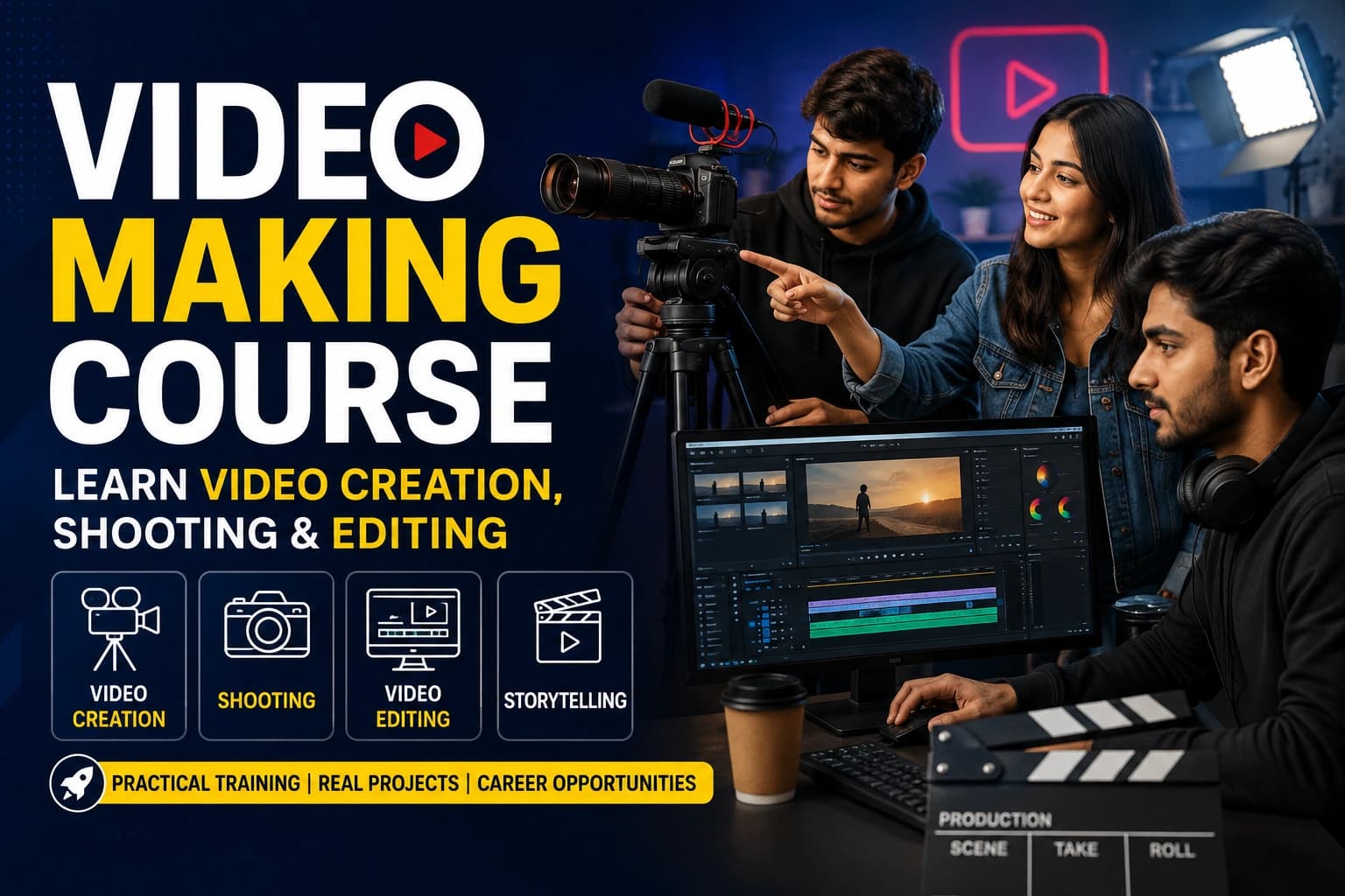 Video Making Course: Learn to Create Professional Videos