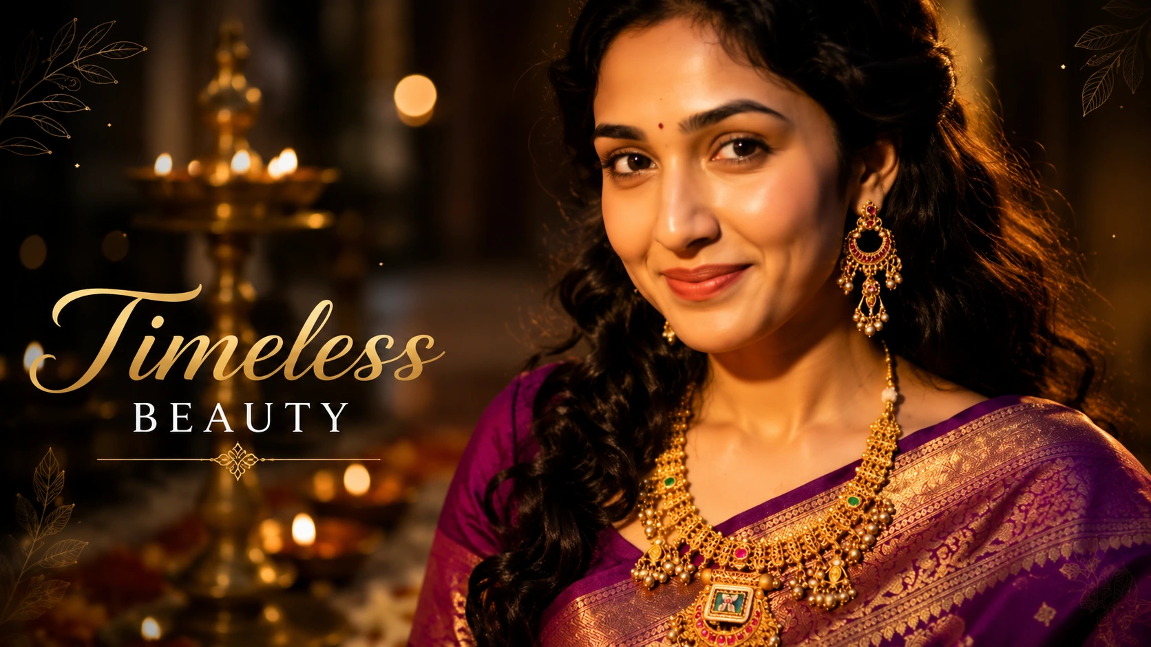 Traditional Jewelry & Saree